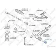 Шаровая опора STELLOX Mazda MX-5 (NB) 2 1998 – 2005 52-71007-SX YQ 4Q13 5FY6L