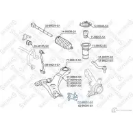 Шаровая опора STELLOX 67GUWHE X 0OBP 115959637 52-98037-SX - Изображение 2