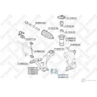 Шаровая опора STELLOX 115959533 YCVEIE QG0HPU G 52-98038-SX - Изображение 2