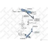 Рычаг подвески STELLOX 4057276202603 3613187 54-00747-SX 43HO9 D - Изображение 2