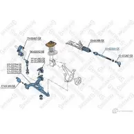 Рулевая тяга STELLOX 3613759 V YYBZ9 55-02356-SX 4057276208377