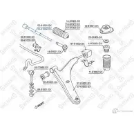 Рулевая тяга STELLOX 4057276210424 WE9 Q1JC 115815889 55-61002-SX - Изображение 2