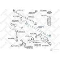 Рулевая тяга STELLOX Suzuki Vitara (FT, GT, ET) 2 Кроссовер 2.0 TD Intercooler AWD (SV 420D) 87 л.с. 1995 – 1998 4057276210486 55-61008-SX IL 96PE