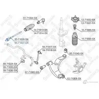 Рулевая тяга STELLOX 55-71027-SX LAQ BIN 4057276210790 3613937 - Изображение 2