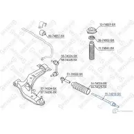 Рулевая тяга STELLOX 115749031 X5Y3 P 55-74018-SX 4057276211346 - Изображение 2