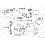 Рулевая тяга STELLOX 55-98036-SX Toyota Yaris (XP10) 1 1999 – 2005 M 82X41 4057276211964