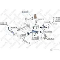 Стойка стабилизатора STELLOX W PFBFR 3614309 4057276216310 56-00639-SX