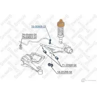 Стойка стабилизатора STELLOX 56-00669-SX 0G S2Y 3614345 4057276216457 - Изображение 2
