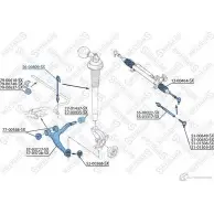 Стойка стабилизатора STELLOX 3614388 E2D TEM 4057276216594 56-00809-SX - Изображение 2
