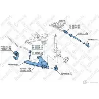 Стойка стабилизатора STELLOX Z6 8A7 3614491 4057276217560 56-02005-SX - Изображение 2