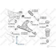 Стойка стабилизатора STELLOX 4NX YZ 3614554 56-03043-SX 4057276218222 - Изображение 2