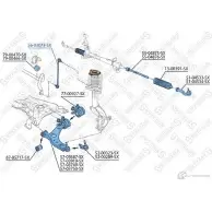 Стойка стабилизатора STELLOX 3614571 56-710 23-SX 0QJFD4 56-03073-SX - Изображение 2