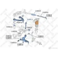 Стойка стабилизатора STELLOX 56-03097-SX 4057276218604 9DSA V64 3614588 - Изображение 2