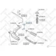 Стойка стабилизатора STELLOX 56-04496-SX 3614628 4057276218994 NEJE 3M5 - Изображение 2