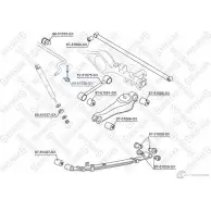 Стойка стабилизатора STELLOX U6WY3 RB 3614757 56-51030-SX 4057276220416 - Изображение 2