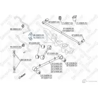 Стойка стабилизатора STELLOX 56-53023-SX 4057276220669 KS0XX0 X Kia Sorento (JC, BL) 1 2002 – 2009