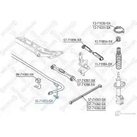 Стойка стабилизатора STELLOX 3614822 56-71029-SX 0J7LCP 2 4057276221154 - Изображение 2