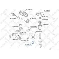 Стойка стабилизатора STELLOX 3614827 56-72001-SX S50L CCT 4057276221208 - Изображение 2