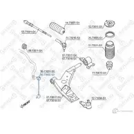 Стойка стабилизатора STELLOX 3614859 TJ QOB 4057276221567 56-73002-SX - Изображение 2