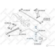 Стойка стабилизатора STELLOX ZE87 X 4057276221741 3614873 56-74010-SX - Изображение 2