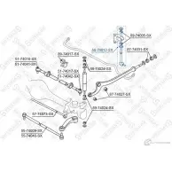 Стойка стабилизатора STELLOX 3614876 9J NI8 56-74012-SX 4057276221765 - Изображение 2