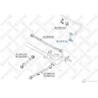 Стойка стабилизатора STELLOX 56-74018-SX 4057276221826 8 4JXR86 3614878 - Изображение 2
