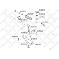 Стойка стабилизатора STELLOX 4057276221864 3614882 2WFNO L 56-74022-SX - Изображение 2
