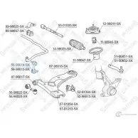 Стойка стабилизатора STELLOX 4057276222281 56-98014-SX 3614922 P6P4 2 - Изображение 2