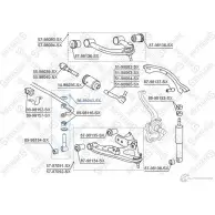 Стойка стабилизатора STELLOX R66 KX 56-98043-SX 4057276222595 176622601 - Изображение 2