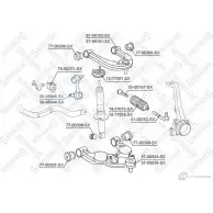 Стойка стабилизатора STELLOX 4057276222618 1V 18D 56-98045-SX 3614954 - Изображение 2