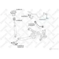 Стойка стабилизатора STELLOX 56-98049-SX 4057276222656 3614961 SU7W U0F - Изображение 2