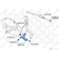 Рычаг подвески STELLOX 3615066 57-00210-SX C9CU J 4057276224964