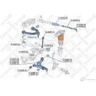 Рычаг подвески STELLOX 57-02971-SX PO NHFV 4057276227316 3615274 - Изображение 2