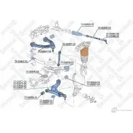 Рычаг подвески STELLOX E71V0 Z 4057276227323 116059547 57-02972-SX - Изображение 2
