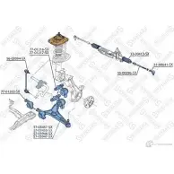 Рычаг подвески STELLOX 3615298 57-03458-SX 521 RS 4057276227590 - Изображение 2