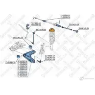 Рычаг подвески STELLOX 57-03504-SX 3615303 6J KX55H 4057276227644