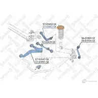 Рычаг подвески STELLOX 57-03661-SX T AWRKJA 3615406 4057276228832 - Изображение 1