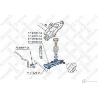 Рычаг подвески STELLOX 57-03875-SX YW3 N4 3615549 4057276230996 - Изображение 2