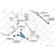 Рычаг подвески STELLOX 3615728 57-05060-SX 4057276231849 SA7 D1A - Изображение 2
