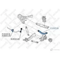 Рычаг подвески STELLOX 3615736 NPPO W8 57-05477-SX 4057276231917 - Изображение 2