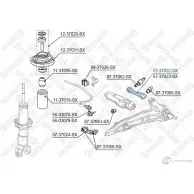 Рычаг подвески STELLOX 4057276232440 57-37022-SX 3615765 JBA ER4 - Изображение 2