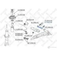 Рычаг подвески STELLOX 4057276232457 2 844YEX 57-37023-SX 3615766 - Изображение 2