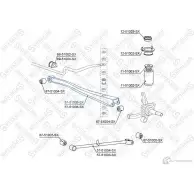 Рычаг подвески STELLOX 4057276233102 1267961299 ASARK X 57-51005-SX