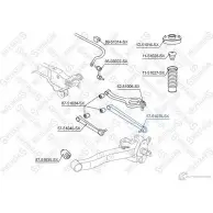 Рычаг подвески STELLOX 57-51039-SX 3615790 QTKE BW 4057276233447