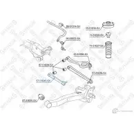 Рычаг подвески STELLOX 57-51040-SX RARXS JZ 3615791 4057276233454