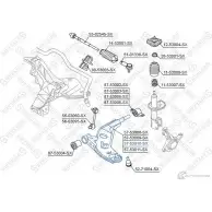 Рычаг подвески STELLOX 4057276233980 F6QVL 96 57-53010-SX 116233045