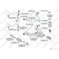 Рычаг подвески STELLOX I68 X1 3615812 4057276234369 57-53048-SX