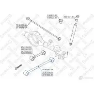 Рычаг подвески STELLOX 57-61054-SX 1015902528 BKEZ L 4057276235533 - Изображение 2