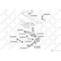 Рычаг подвески STELLOX 4057276236561 3615874 57-71075-SX HDT BL3 - Изображение 2