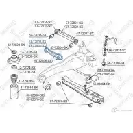 Рычаг подвески STELLOX 4057276237056 R4ZV SRK 57-72003-SX 3615895 - Изображение 2